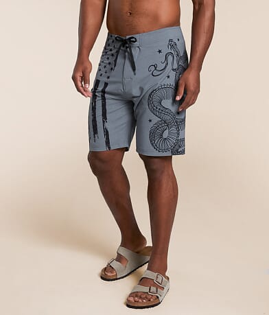 Howitzer Frostbite Stretch Boardshort front view
