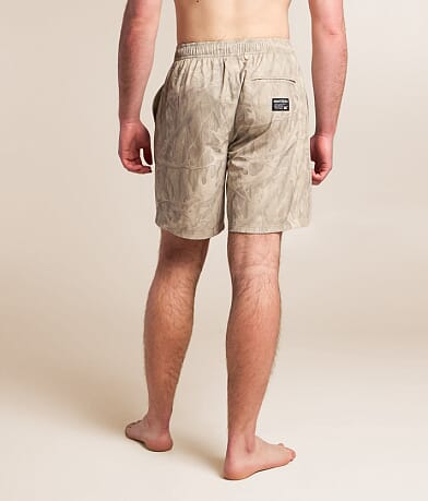 Oak Tree Camo Stretch Swim Trunks thumbnail 4