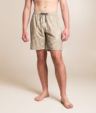 Oak Tree Camo Stretch Swim Trunks thumbnail 2