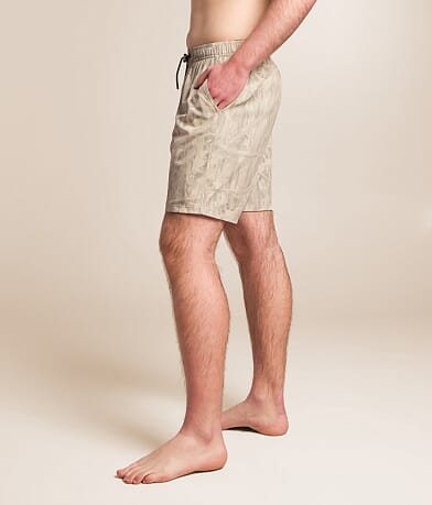 Oak Tree Camo Stretch Swim Trunks thumbnail 3