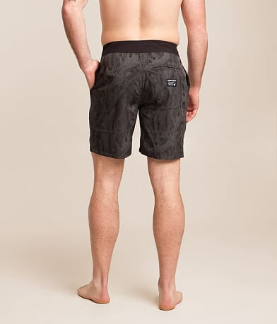 Howitzer Oak Tree Leaves Camo Stretch Boardshort thumbnail 4