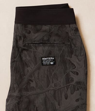 Howitzer Oak Tree Leaves Camo Stretch Boardshort thumbnail 5