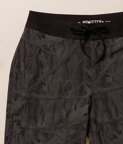 Howitzer Oak Tree Leaves Camo Stretch Boardshort thumbnail 6