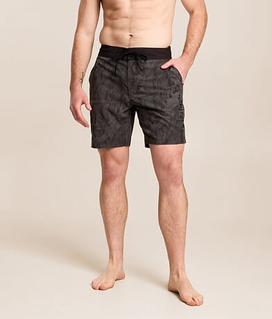 Howitzer Oak Tree Leaves Camo Stretch Boardshort thumbnail 2