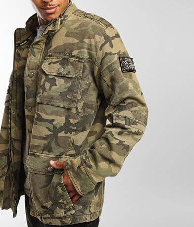 Howitzer Commission Camo Hooded Jacket FULL_LEFT_SIDE