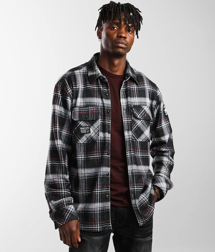 Howitzer Carbine Brushed Flannel Shirt front view