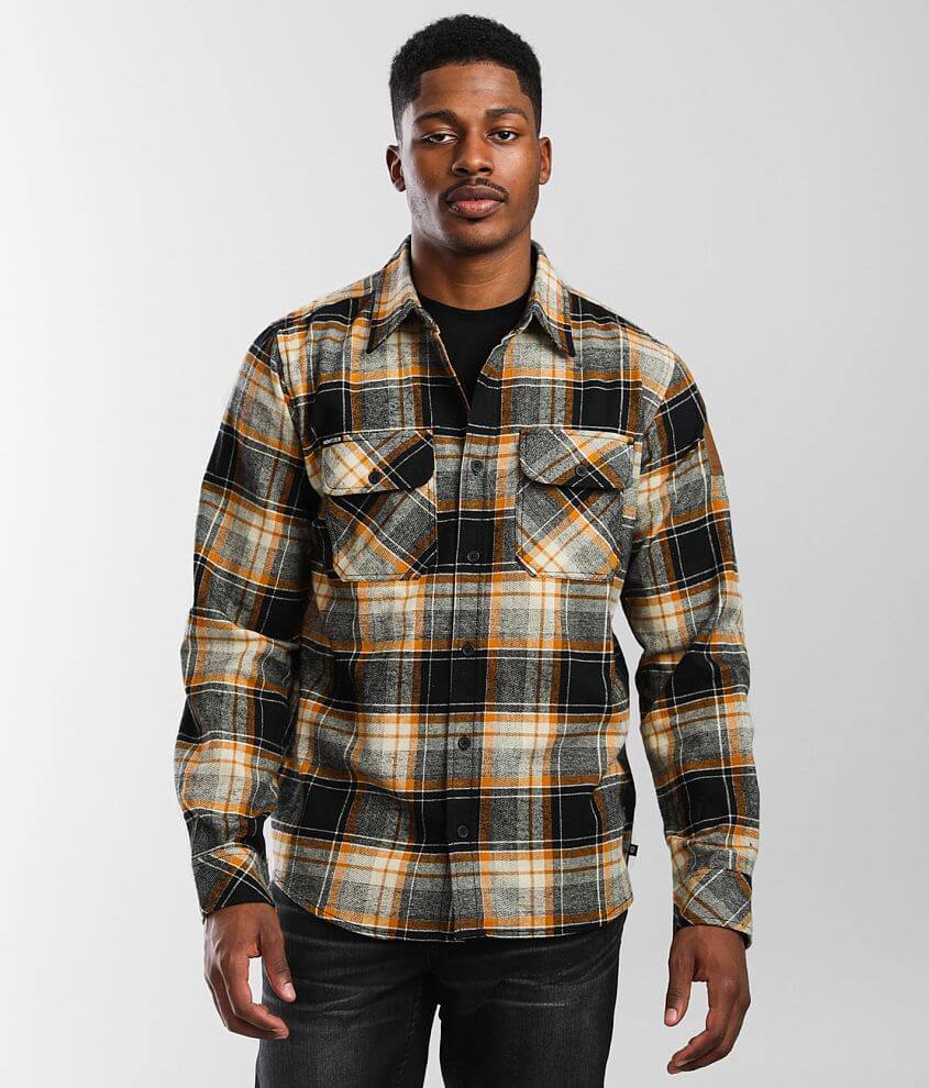 Howitzer Platoon Flannel Shirt - Men's Shirts in Brown Black | Buckle