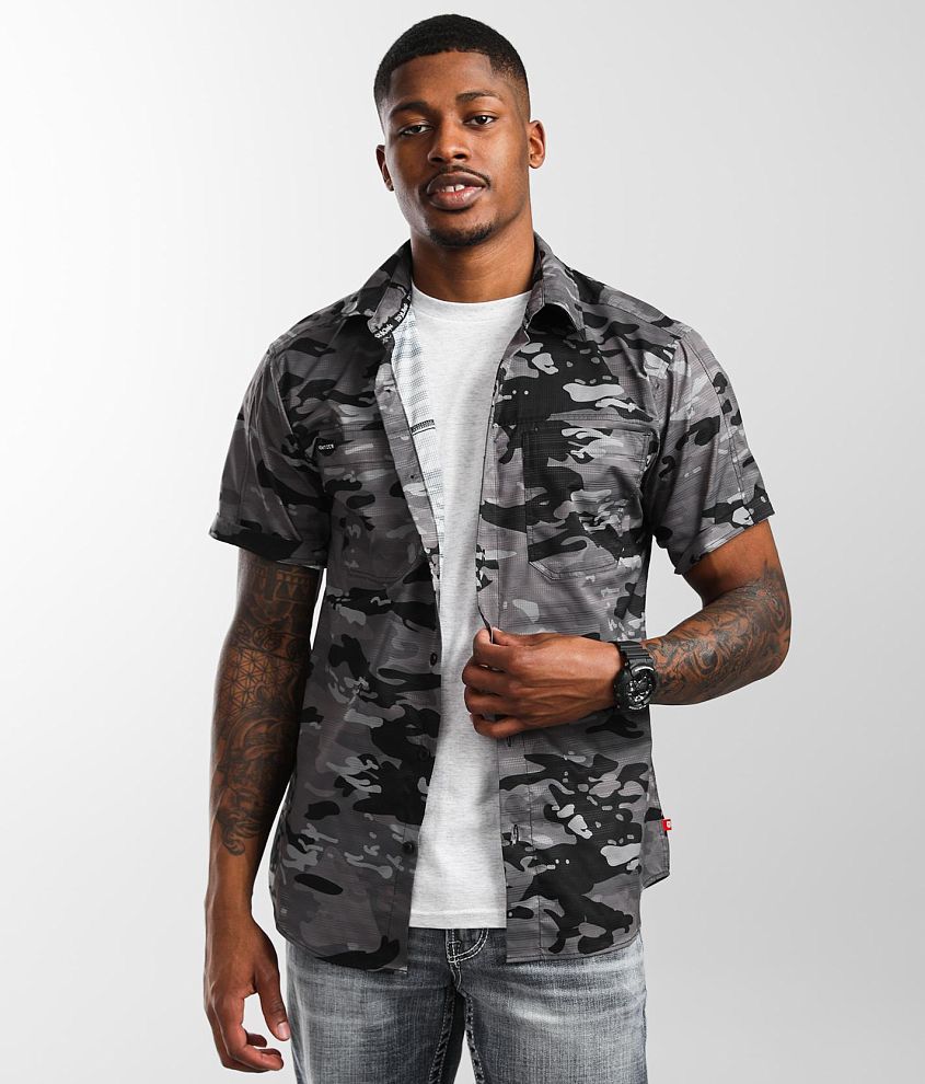 Camouflage short sale sleeve shirts