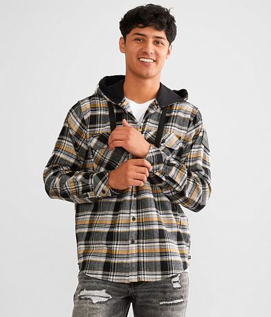 Howitzer Jutland Hooded Flannel Shirt front view