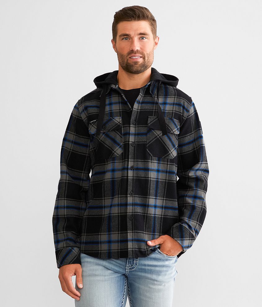 Howitzer Ypres Hooded Flannel Shirt front view