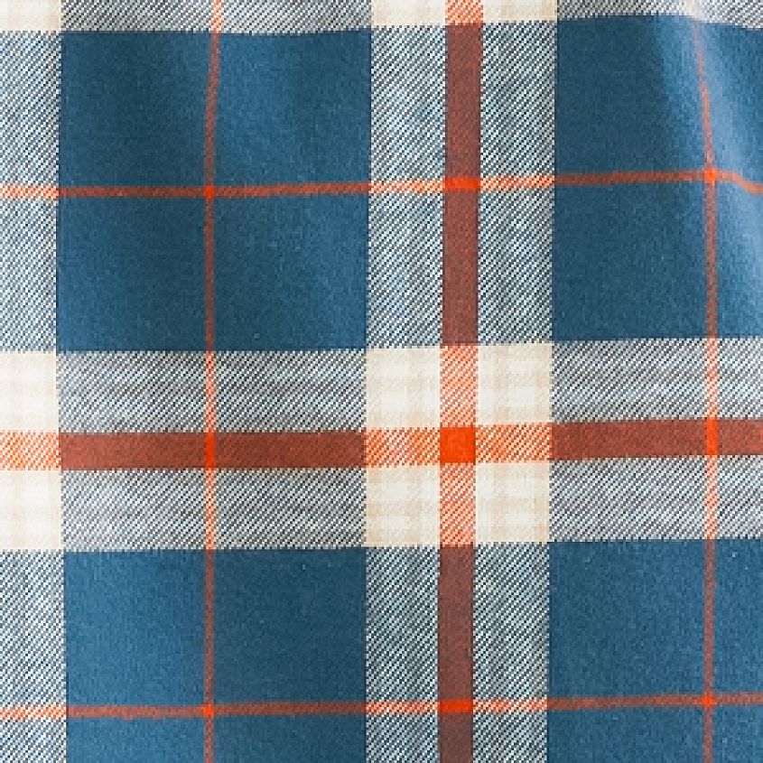 Howitzer Blue Collar Brave Land Hooded Flannel Shacket - Men's