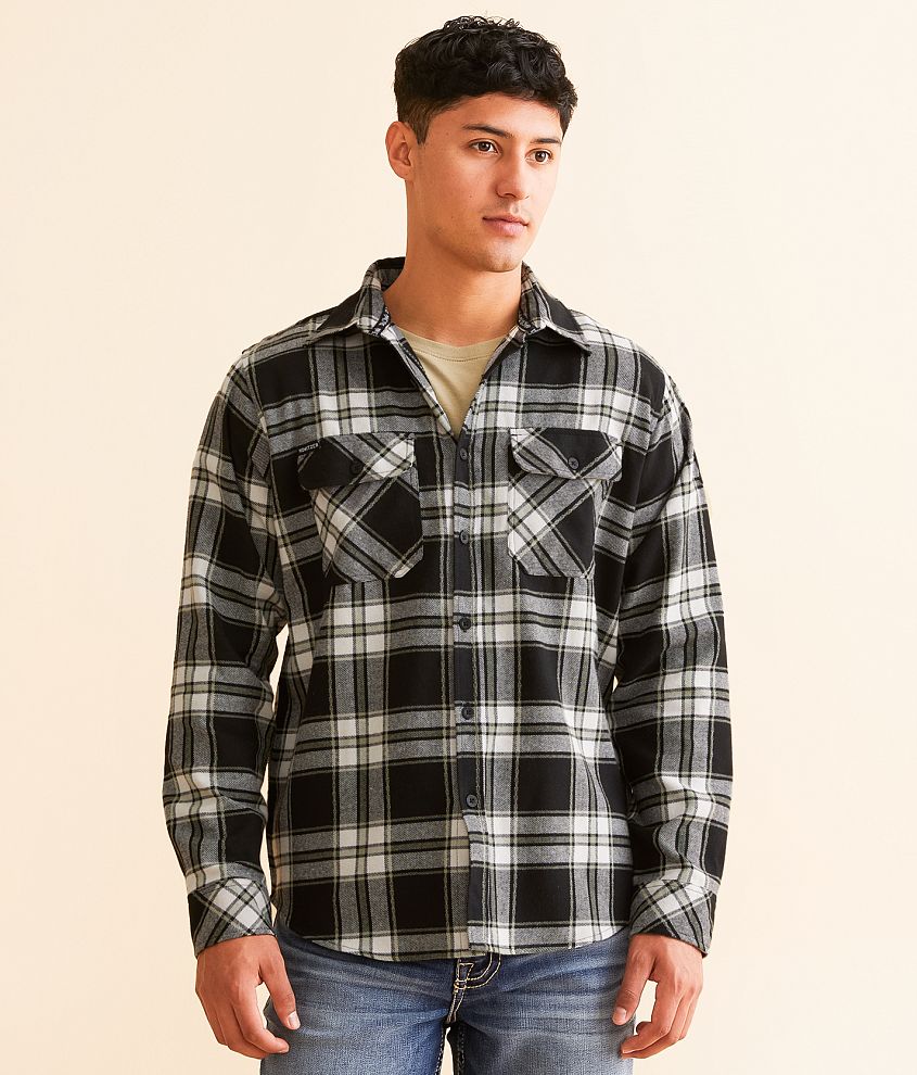 Howitzer Dog Tags Flannel Shirt front view