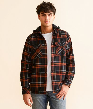 Howitzer Warfare Hooded Flannel Shirt front view