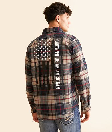 Howitzer Task Force Flannel Shirt BACK