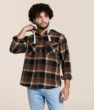 Howitzer Musket Flannel Hooded Shirt front view