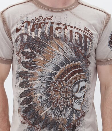 Affliction Peace Pipe T-Shirt FRONT_DETAIL
