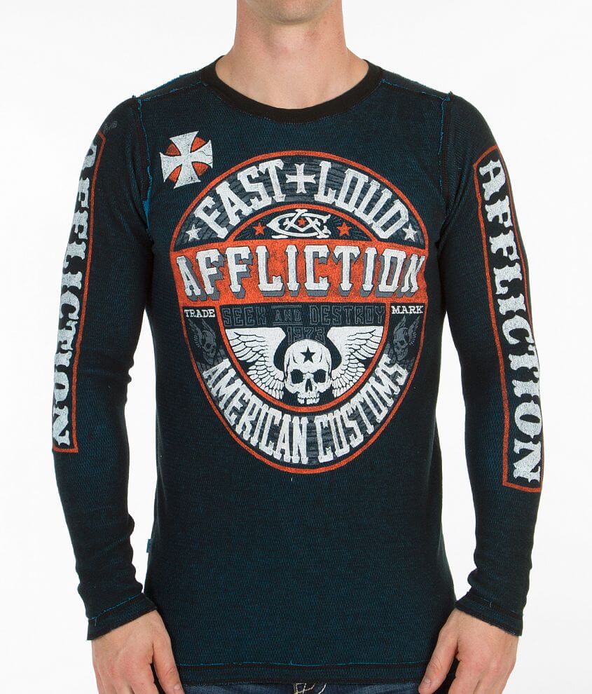 Affliction American Customs Arrow Thermal Shirt Men's TShirts in