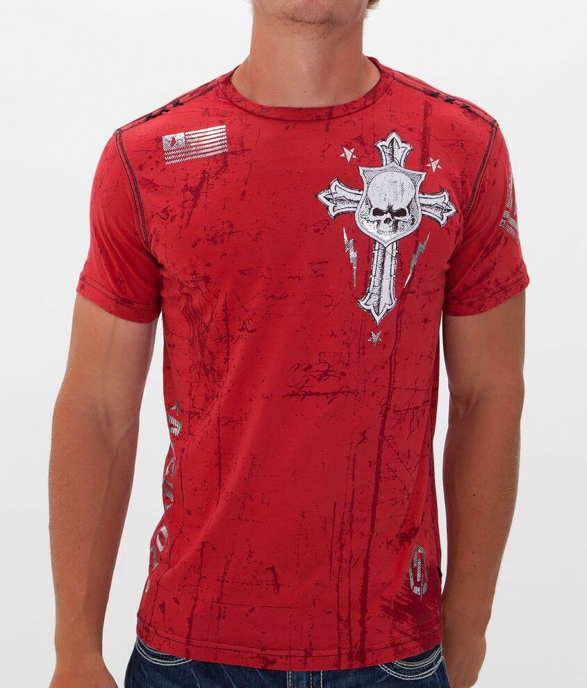 Affliction Napalm Attack T-Shirt front view