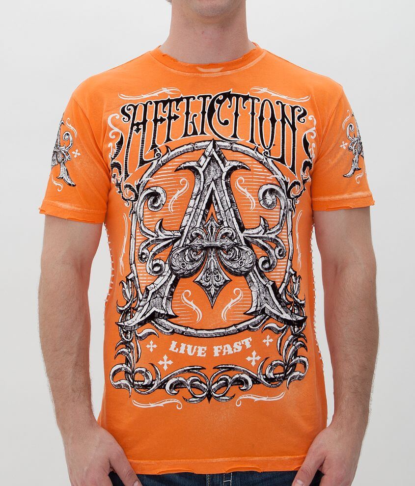 Affliction Caustic T-Shirt front view
