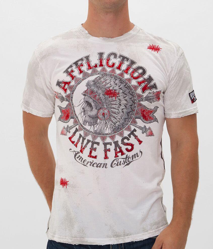 Affliction American Customs Stampede T-Shirt front view