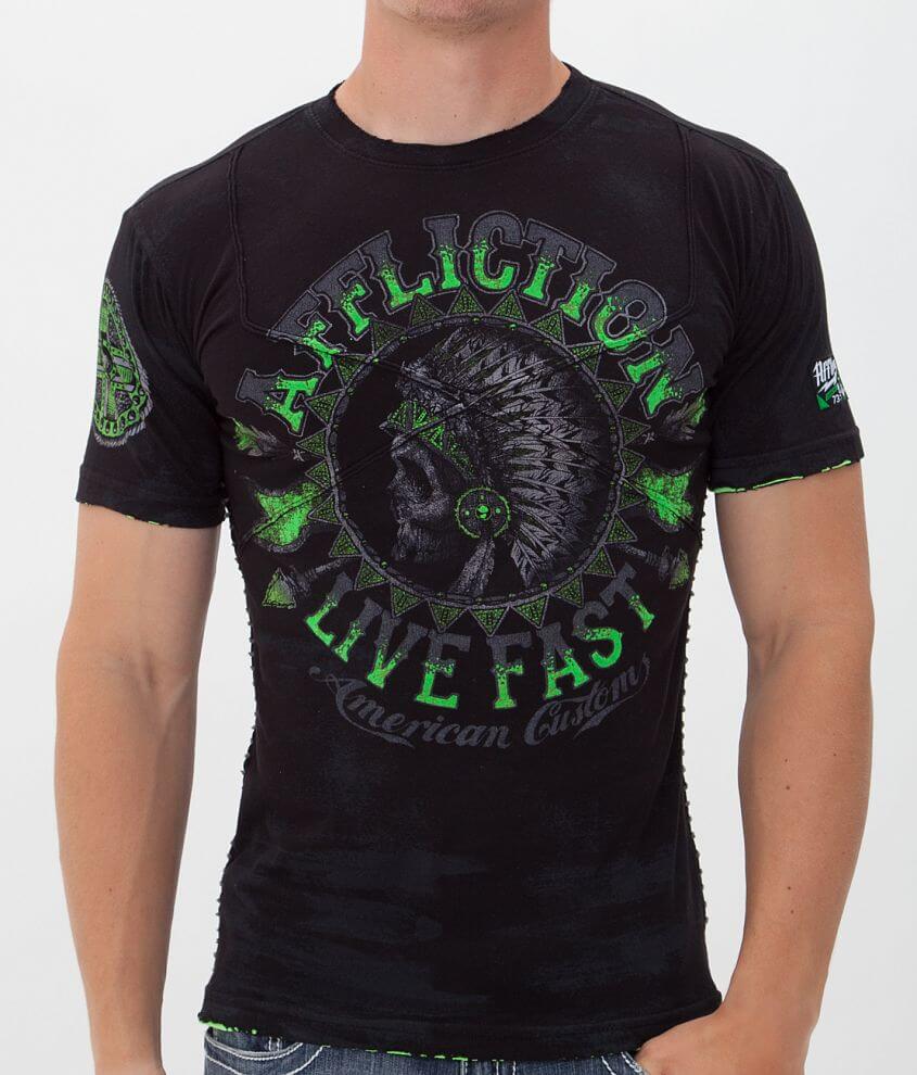 Affliction American Customs Stampede T-Shirt front view