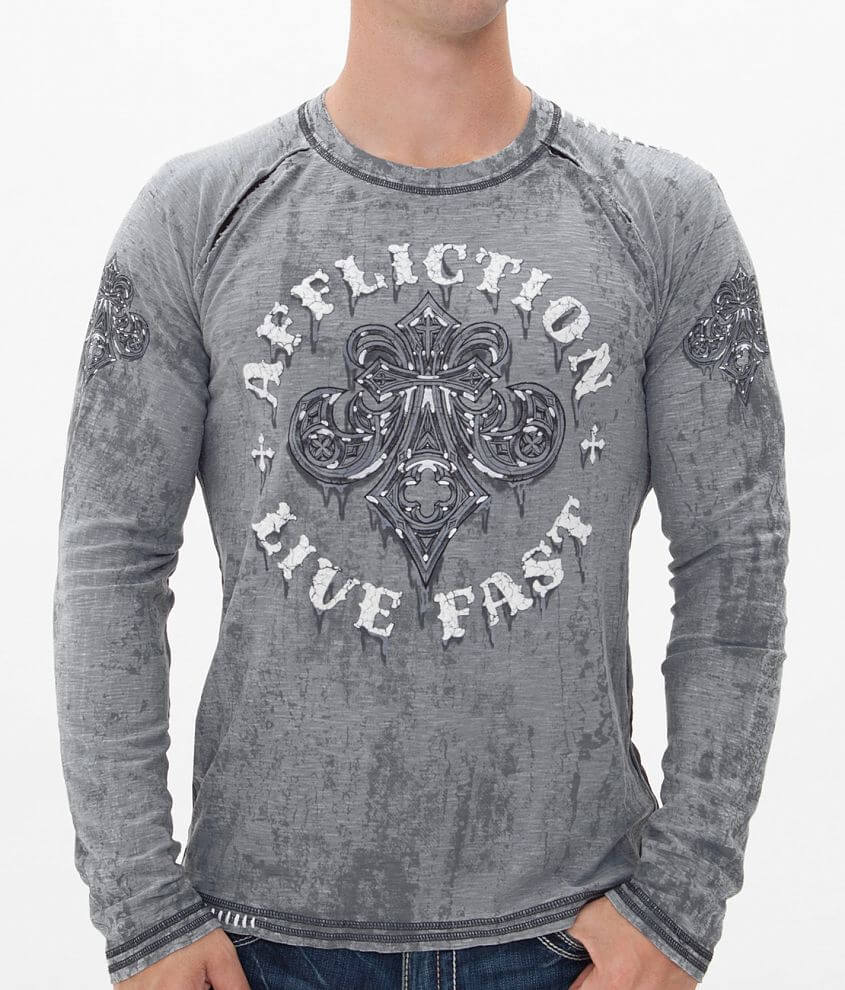 Affliction Royale Rust T-Shirt front view