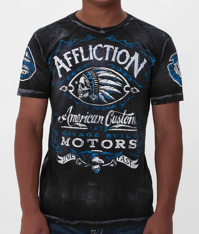 Affliction American Customs Prohibition T-Shirt front view