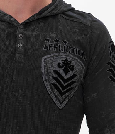 Affliction Value Thermal Hoodie FRONT_DETAIL