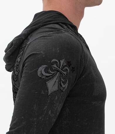 Affliction Value Thermal Hoodie RIGHT_DETAIL