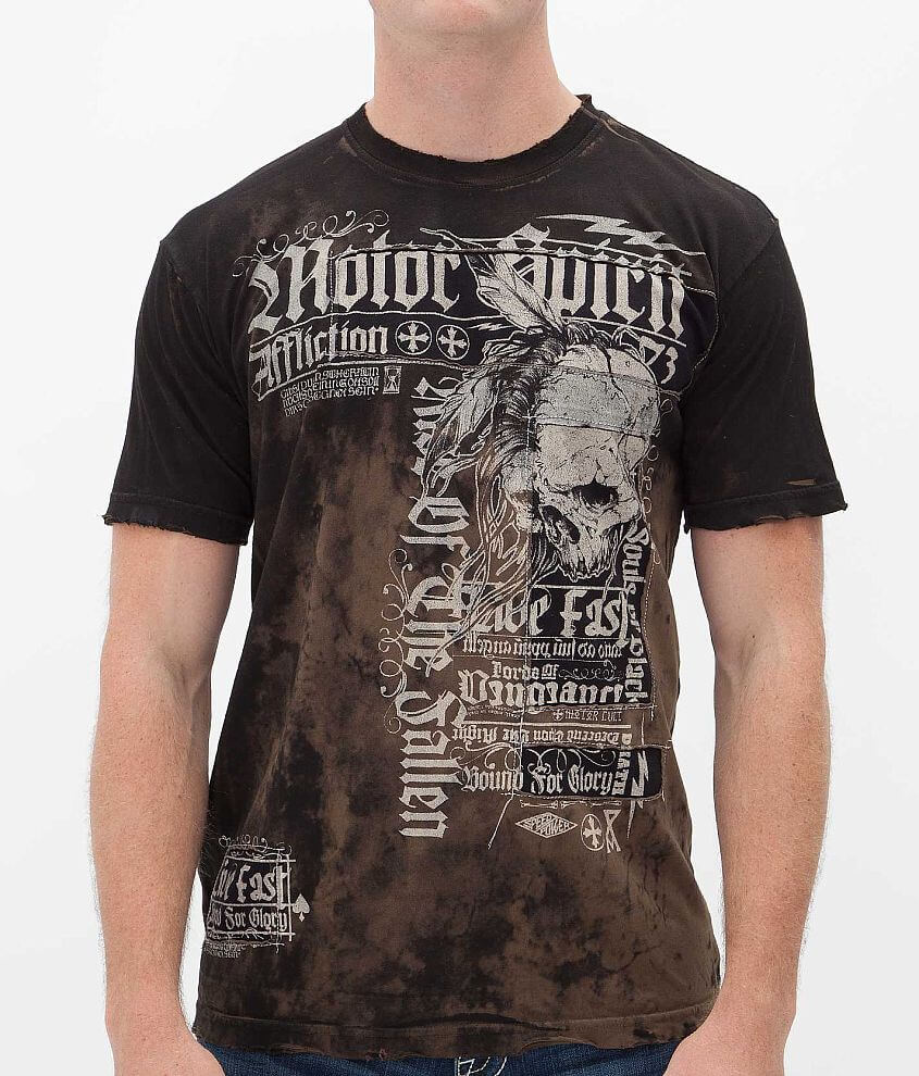 Affliction Motor Tribe T-Shirt front view