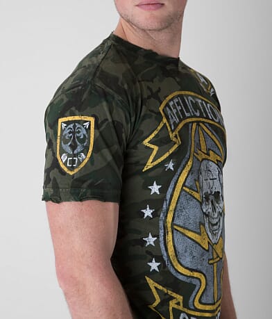Affliction Operator Speed &amp; Surprise T-Shirt RIGHT_DETAIL