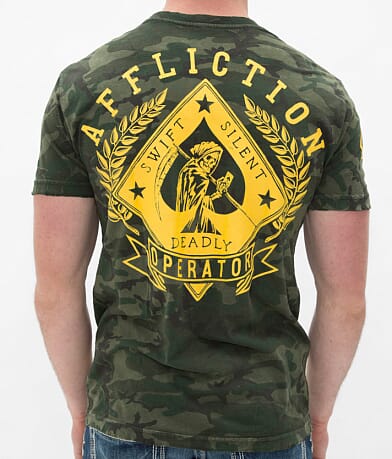 Affliction Operator Peacemaker T-Shirt BACK