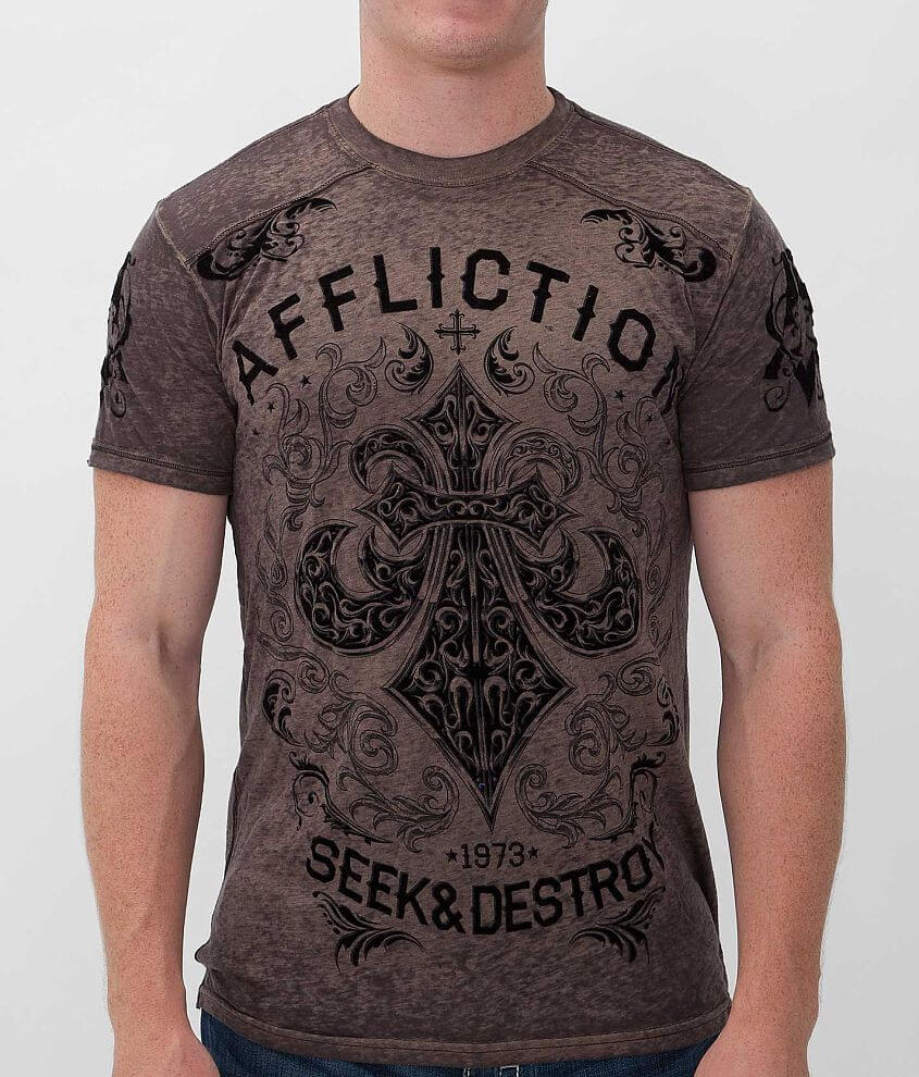 Affliction Signify T-Shirt front view