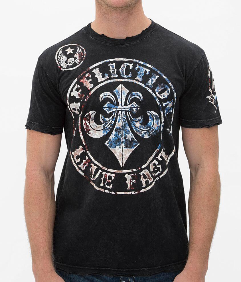 Affliction Divio Americana T-Shirt front view