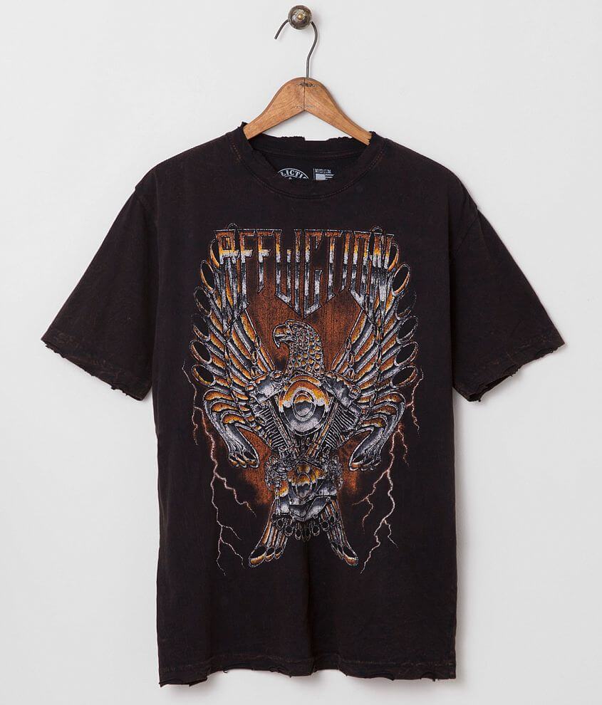 Affliction Iron Eagle T-Shirt front view