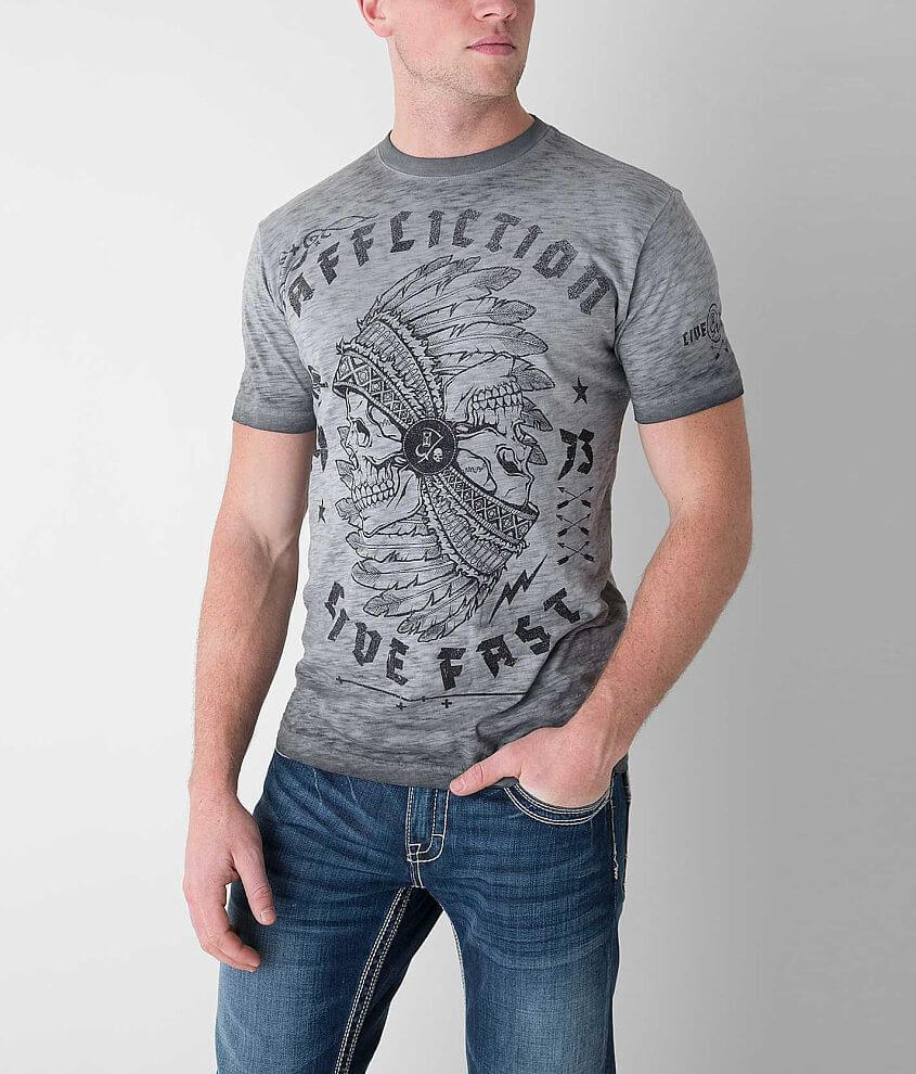 Affliction Fatal Hour T-Shirt front view
