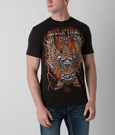 Affliction American Customs Eagle Sturgis T-Shirt misc detail 1 view