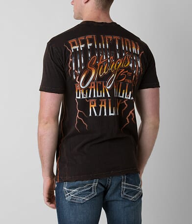 Affliction American Customs Eagle Sturgis T-Shirt misc detail 2 view