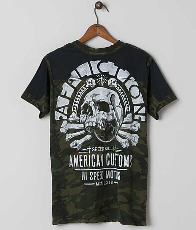 Affliction American Customs Undertaker T-Shirt misc detail 1 view