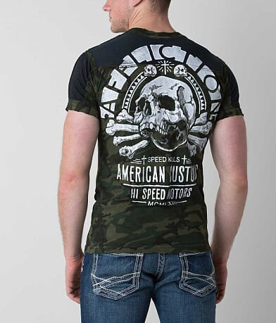 Affliction American Customs Undertaker T-Shirt misc detail 3 view