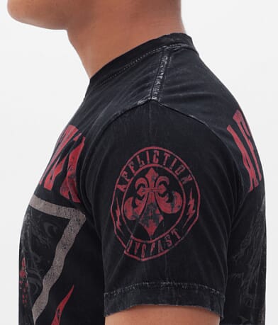 Affliction Edgar Samurai T-Shirt LEFT_DETAIL