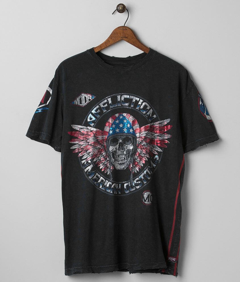 Affliction American Customs Interstate T-Shirt front view