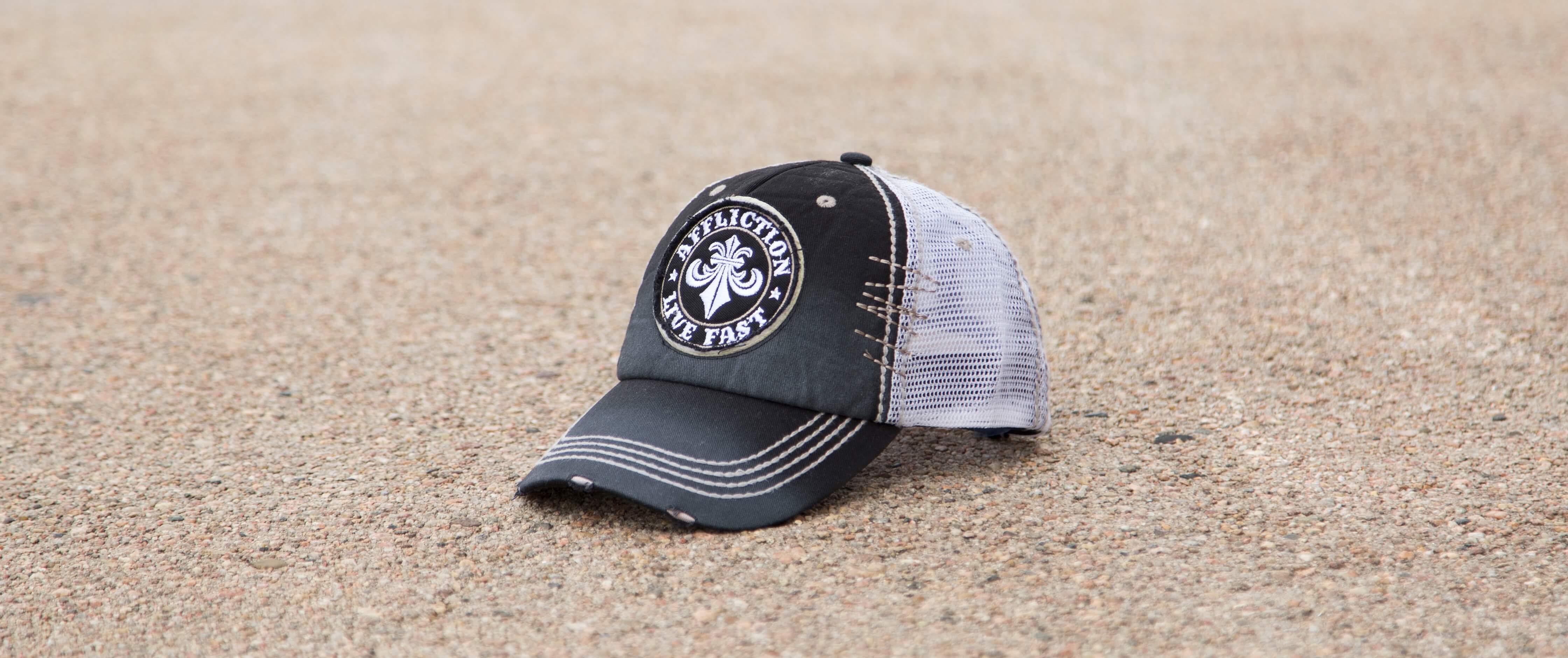 affliction hats
