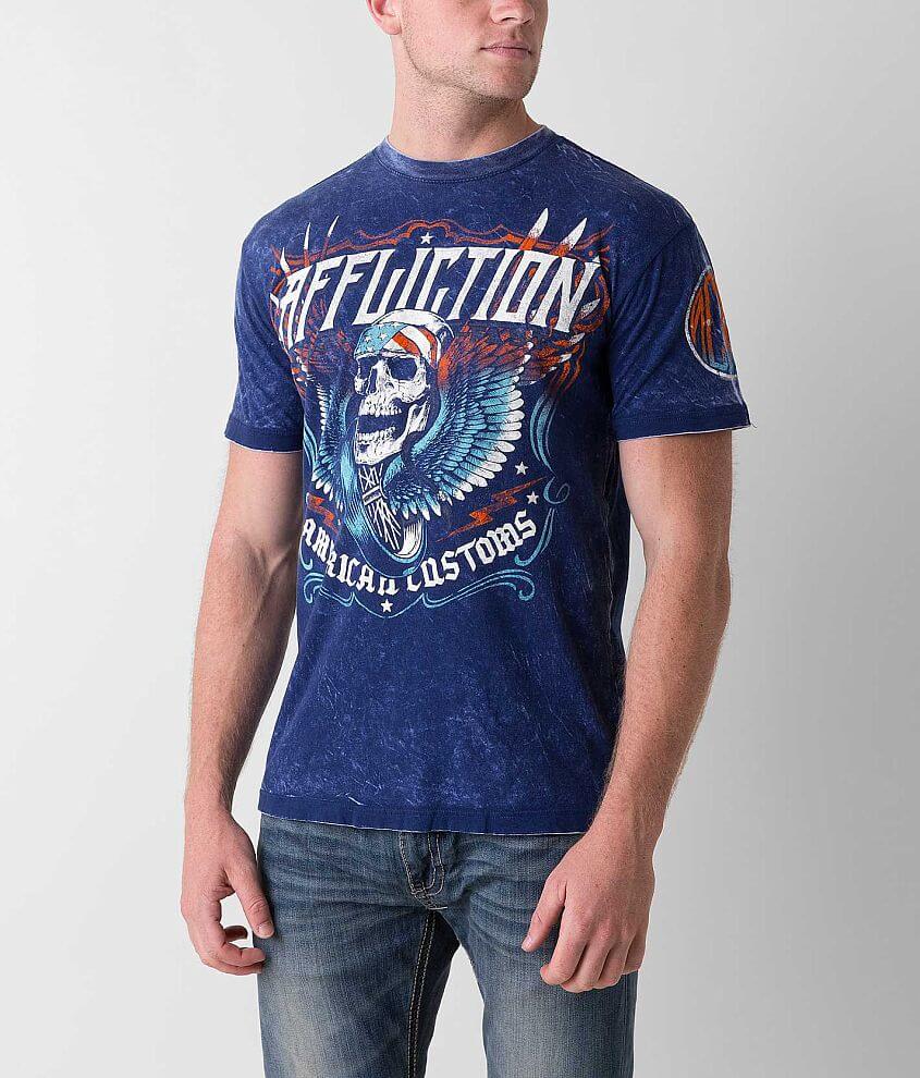 Affliction Thunder Clap Reversible T-Shirt front view