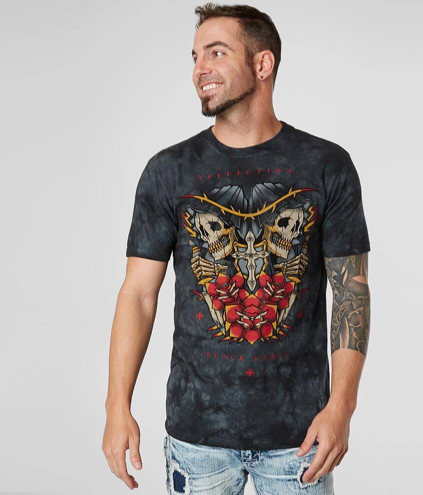 Affliction Repossession T-Shirt - Men's T-Shirts in Doom Wash | Buckle