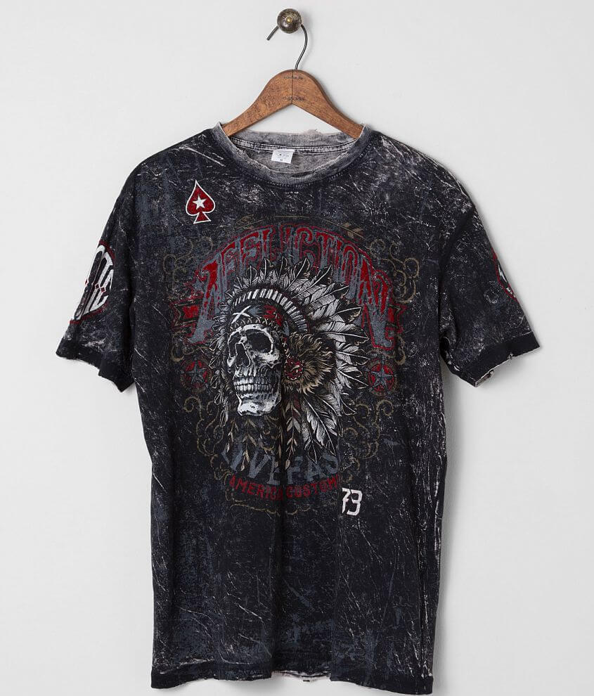 Affliction American Customs Iroquois T-Shirt front view