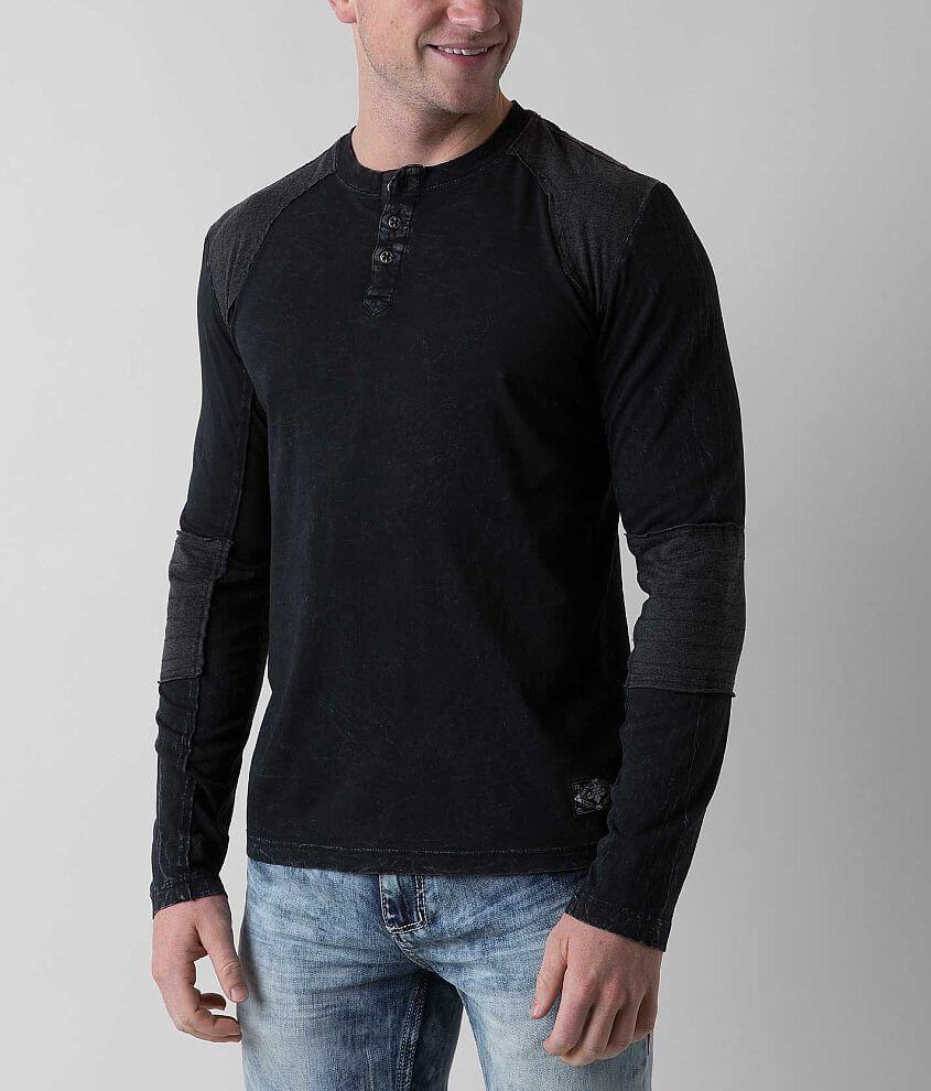 Affliction Standard Division Henley front view