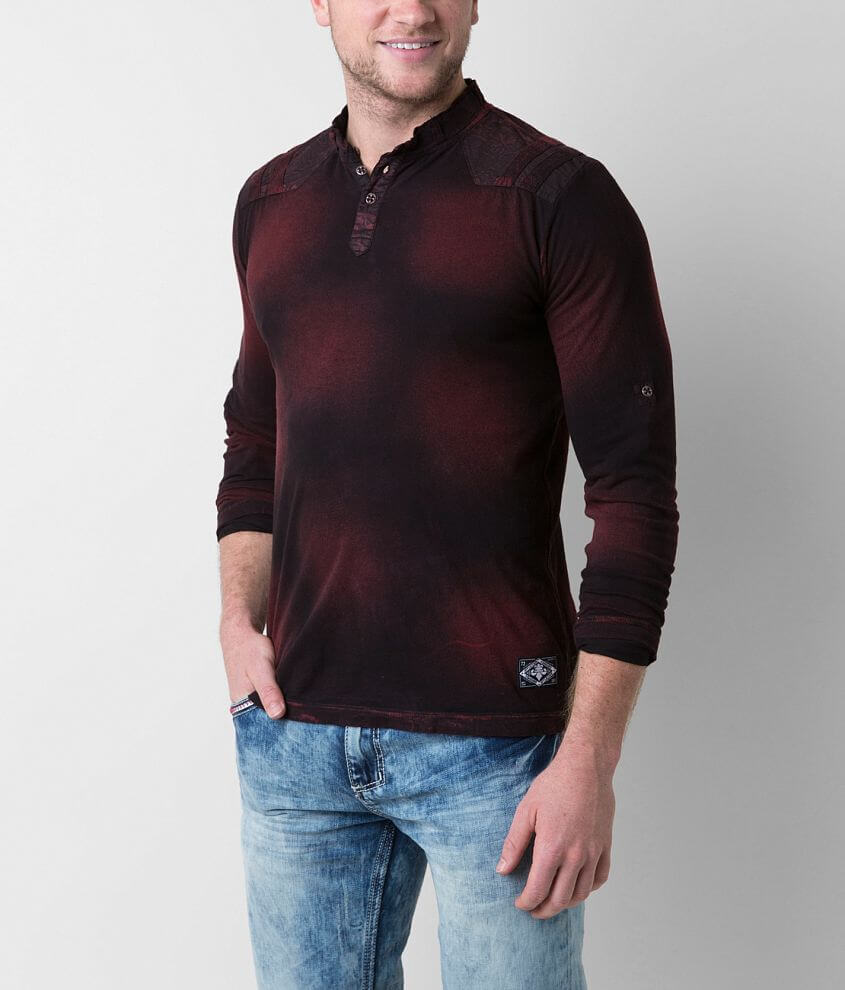 Affliction Standard Division Henley front view