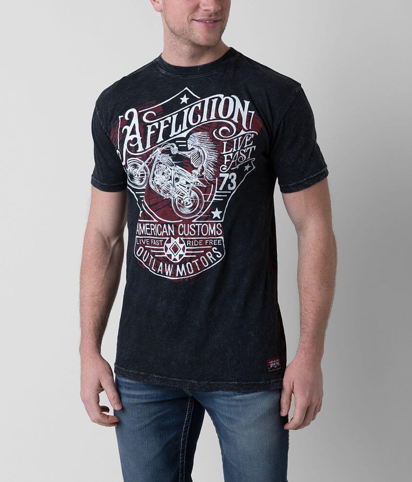 Affliction Snake River Outlaw T-Shirt front view