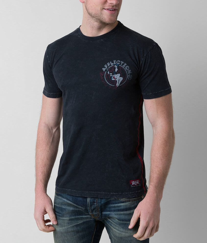Affliction American Customs Wrench T-Shirt front view